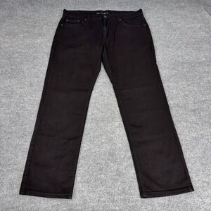 Mott and Bow Jeans Men 36x30 (FIT 38x31) Black Slim Jay Rins Stretch